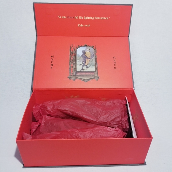 MSCHF x Lil Nas X - Satan Shoes - Size 8.5 - Brand New - Picture 11 of 14